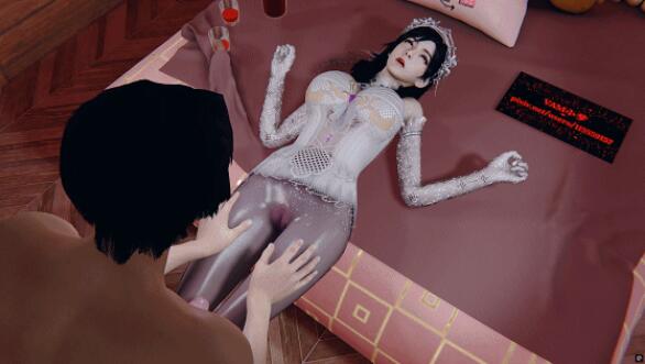 【DH/3D/同人】VAM小梦：徐欣婚纱 极品黑丝御姐传教士体位爆肏中出【4.6G】